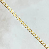 Pulso Cubano 1.35gr / 19cm / +1 Oro 18K ©