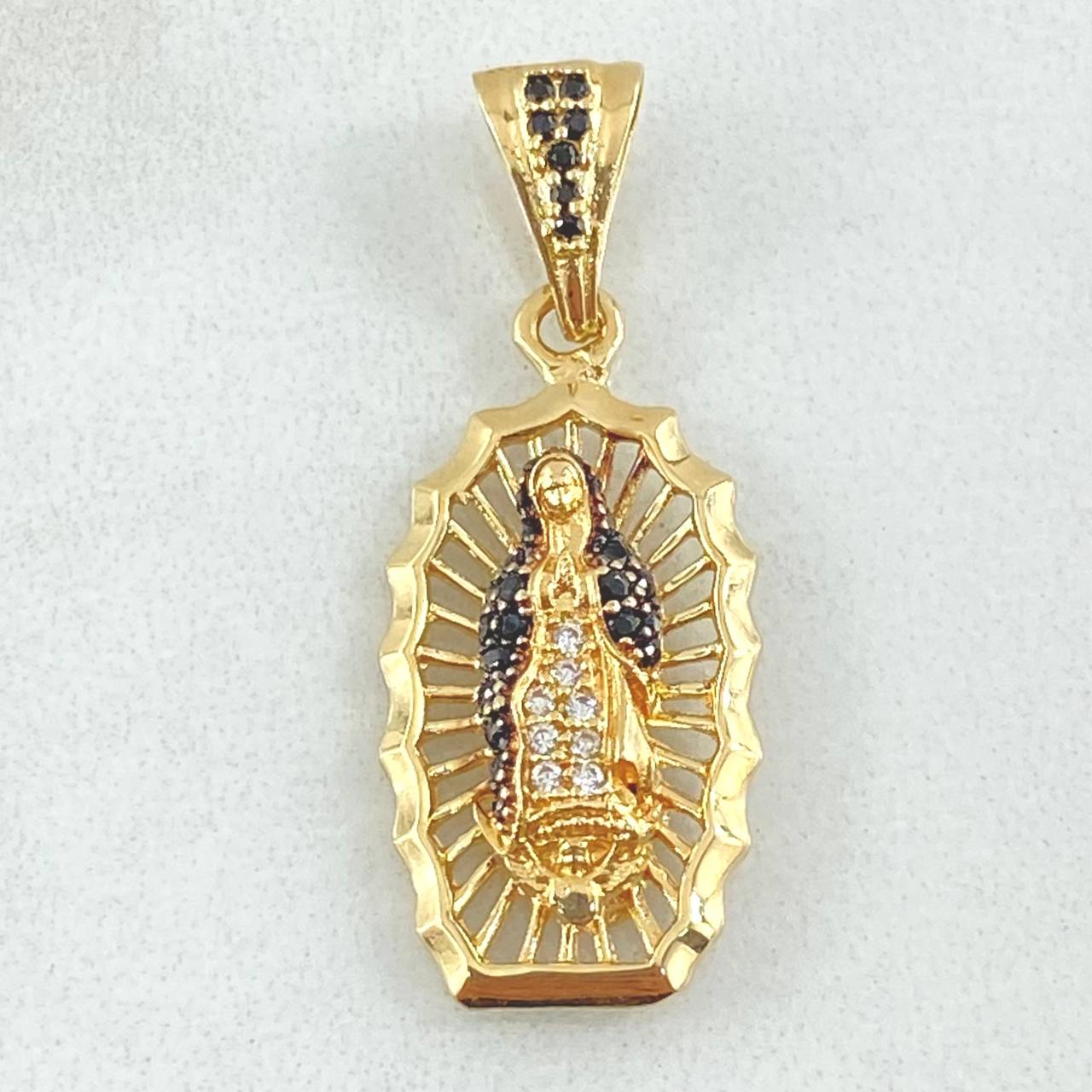 Dije Virgen de Guadalupe Filigrana 3.05gr / 3cm / Oro 18K ©