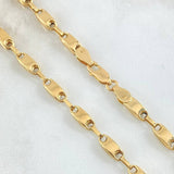 Cadena Rustica Lisa 12.75gr / 65cm / Oro 18K ©