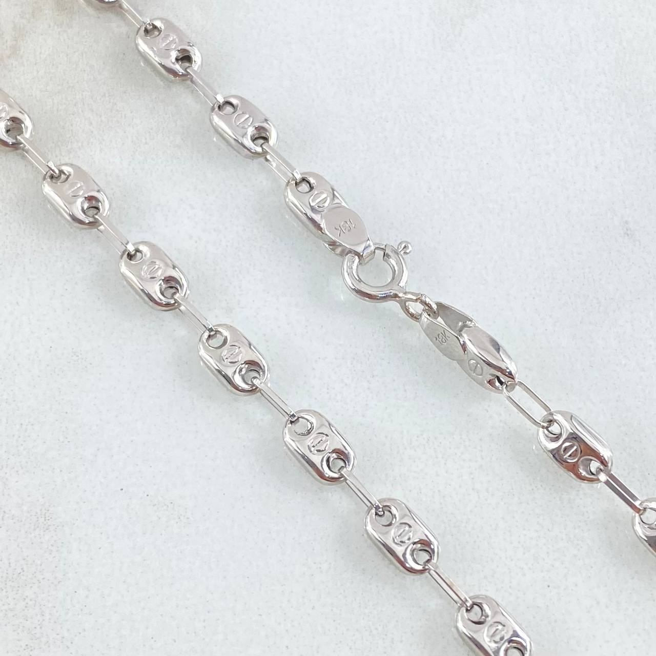 Cadena Rustica Tornillo 7.2gr / 50cm / Oro 18K ©