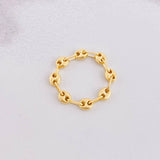 Anillo GC 0.8g / T8 Oro Amarillo 18K