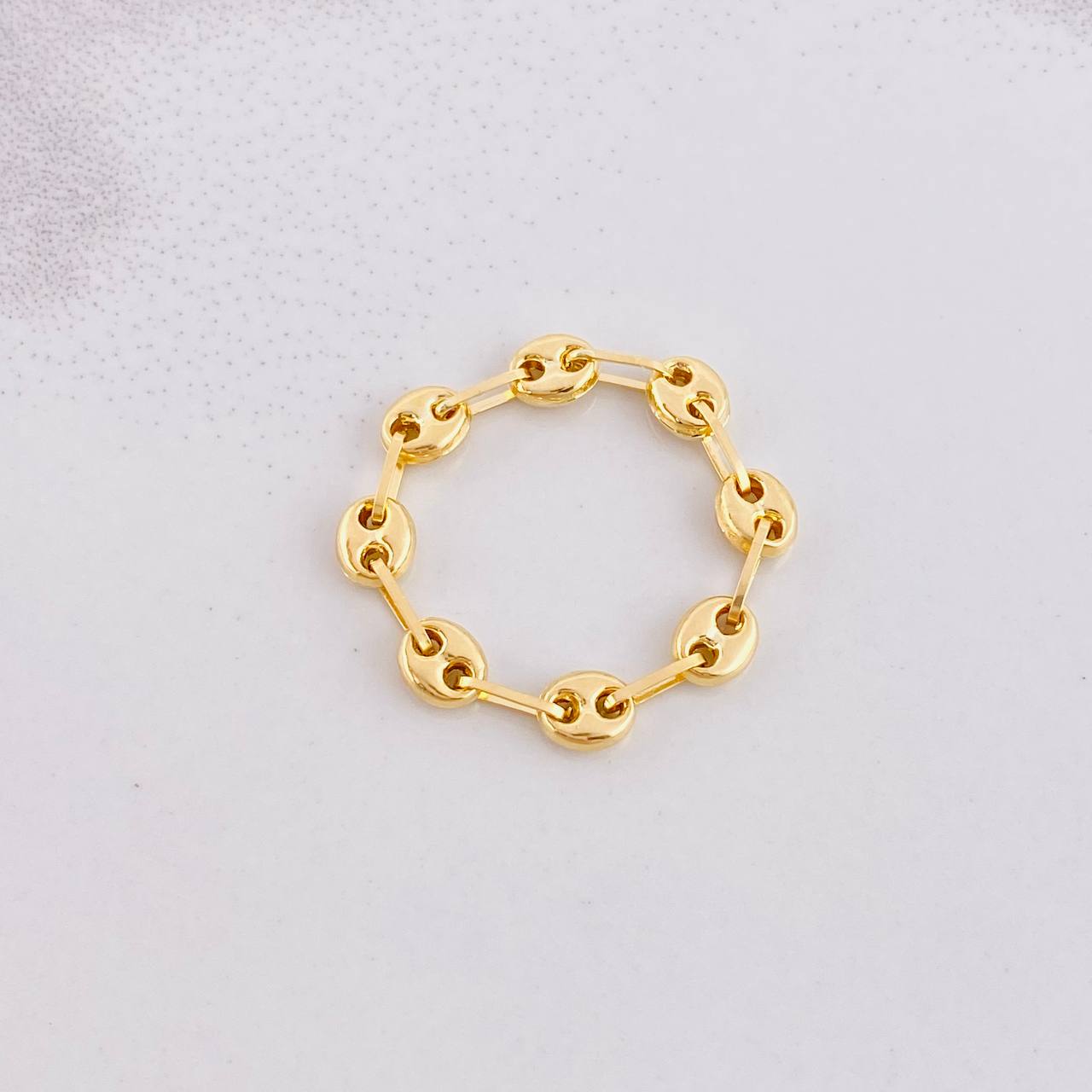 Anillo GC 0.8g / T7 1/2 Oro Amarillo 18K