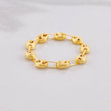 Anillo GC 0.95g / T12 Oro Amarillo 18K