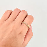 Anillo GC 0.9g / T12 Oro Amarillo 18K