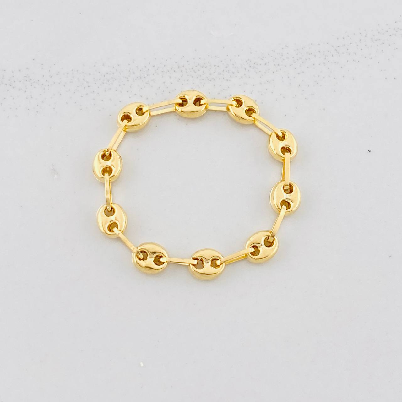 Anillo GC 1g / T13 1/4 Oro Amarillo 18K