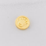 Herraje Corona 0.45g / 1.1cm Oro Amarillo 18K