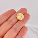 Herraje Corona 0.45g / 1.1cm Oro Amarillo 18K