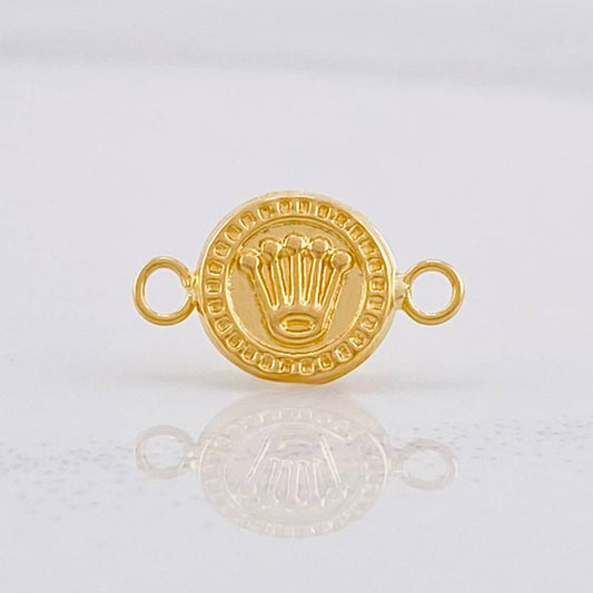 Herraje Corona 0.3g / 1.3cm Oro Amarillo 18K