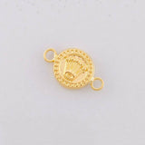 Herraje Corona 0.3g / 1.3cm Oro Amarillo 18K