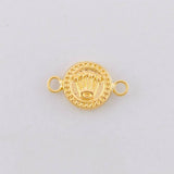 Herraje Corona 0.3g / 1.3cm Oro Amarillo 18K
