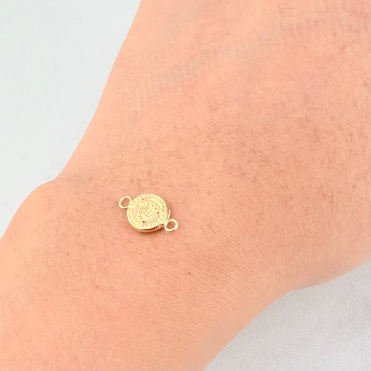 Herraje Corona 0.3g / 1.3cm Oro Amarillo 18K