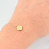 Herraje Corona 0.35g / 1.3cm Oro Amarillo 18K
