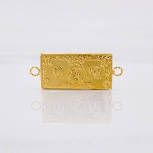 Herraje Dólar 0.9g / 2.4cm Oro Amarillo 18K