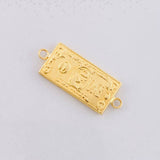 Herraje Dólar 0.9g / 2.4cm Oro Amarillo 18K