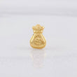 Herraje Bolsa de Dinero 0.25g / 0.5cm Oro Amarillo 18K