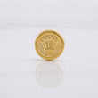 Herraje Corona Texturizada 0.25g / 0.8cm Oro Amarillo 18K