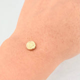 Herraje Corona Texturizado 0.25g / 0.8cm Oro Amarillo 18K