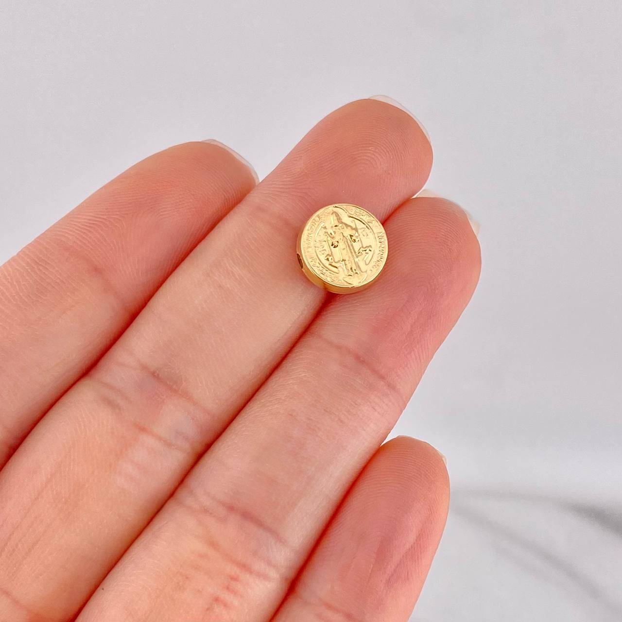 Herraje San Benito 0.5g / 1cm Oro Amarillo 18K