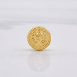 Herraje San Benito 0.8g / 1.3cm Oro Amarillo 18K