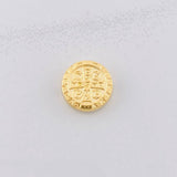 Herraje San Benito 0.75g / 1.3cm Oro Amarillo 18K