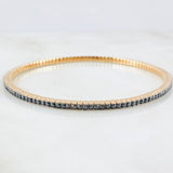Pulso Tennis Articulado Diamantes 3 Qts 11.25gr / 22cm / Oro Rosa 18K ©