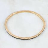 Pulso Tennis Articulado Diamantes 3 Qts 11.25gr / 22cm / Oro Rosa 18K ©