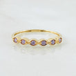 Anillo Linea de Ojos 1.1gr / T5 3/4 / Oro Amarillo 18K ©