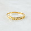 Anillo Paz 1.4gr / T6 1/2 / Oro Amarillo 18K ©
