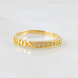 Anillo Dios 1.5gr / T5 3/4 / Oro Amarillo 18K ©