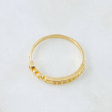 Anillo Dios 1.5gr / T5 3/4 / Oro Amarillo 18K ©