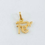 Dije Fé Mariposa 1gr / 1.6cm / Oro Amarillo 18K