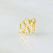 Dije Trebol Silueta 0.35gr / 1.5cm / Oro Amarillo 18K