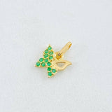 Dije Mariposa 0.4gr / 1cm / Oro Amarillo 18K