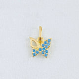 Dije Mariposa 0.4gr / 1cm / Oro Amarillo 18K
