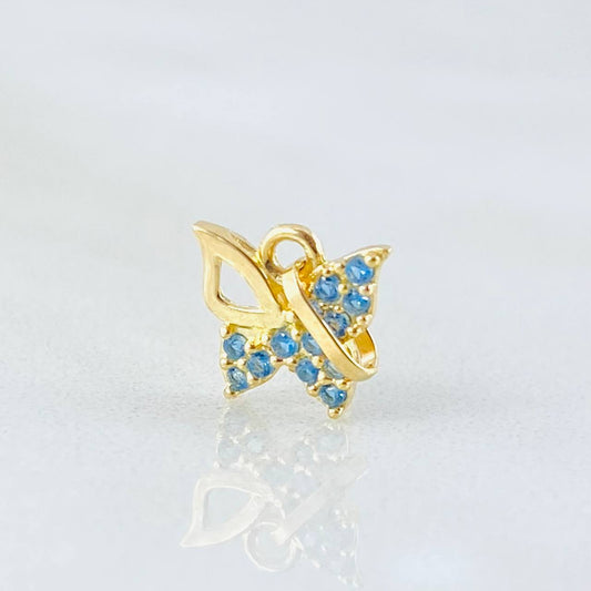 Dije Mariposa 0.4gr / 1cm / Oro Amarillo 18K