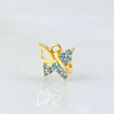 Dije Mariposa 0.4gr / 1cm / Oro Amarillo 18K