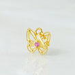 Dije Mariposa Filigrana 0.4gr / 1.1cm / Oro Amarillo 18K