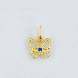Dije Mariposa Filigrana 0.45gr / 1.1cm / Oro Amarillo 18K