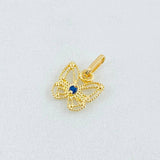 Dije Mariposa Filigrana 0.45gr / 1.1cm / Oro Amarillo 18K