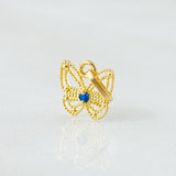 Dije Mariposa Filigrana 0.45gr / 1.1cm / Oro Amarillo 18K