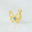 Dije Mariposa Filigrana 0.4gr / 1.1cm / Oro Amarillo 18K