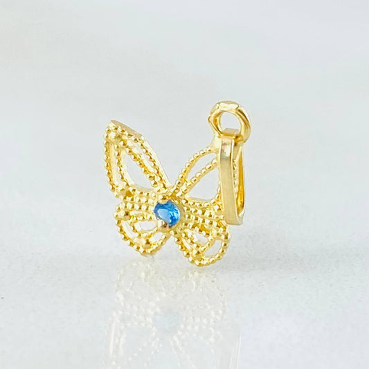 Dije Mariposa Filigrana 0.4gr / 1.1cm / Oro Amarillo 18K