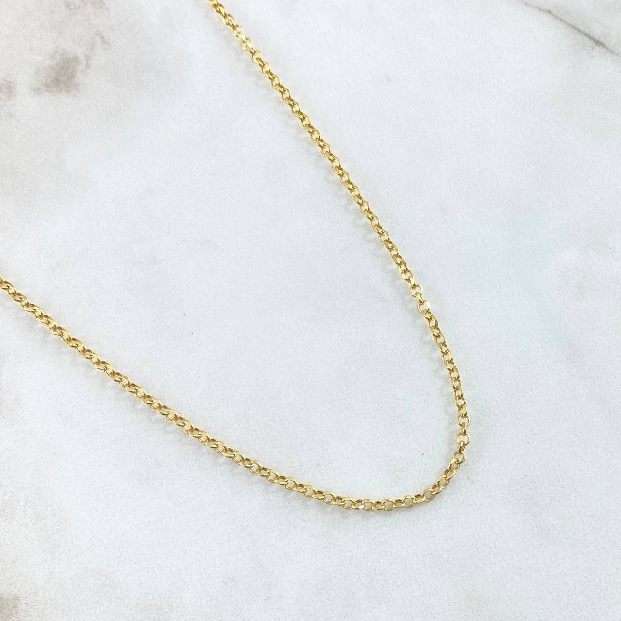 Cadena Roll-On 1.9gr / 45cm / +3 Oro 18K