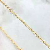 Cadena Roll-On 2.25gr / 50cm / +3 Oro 18K ©