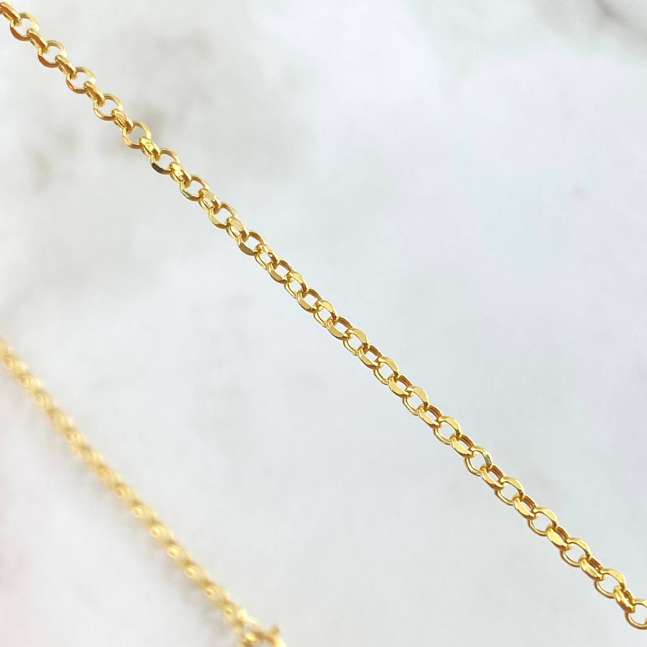 Cadena Roll-On 1.9gr / 45cm / +3 Oro 18K