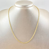 Cadena Roll-On 1.85gr / 45cm / +3 Oro 18K