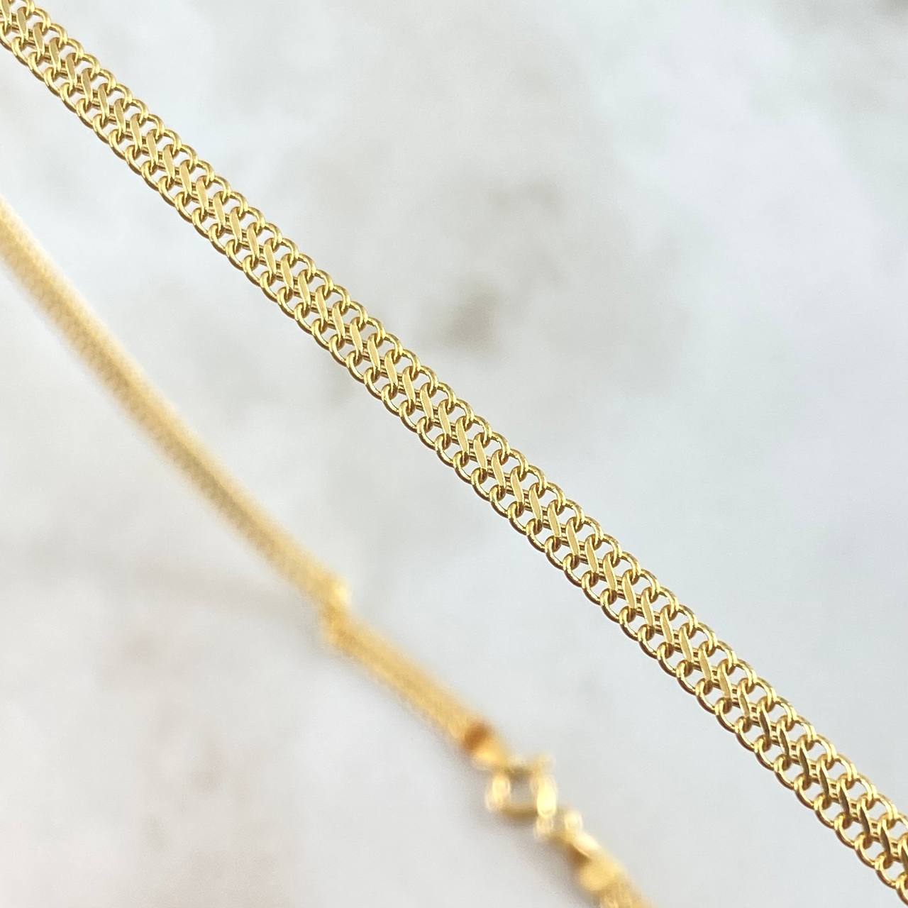 Cadena Sedusa 5.4gr / 60cm / 3.8mm Oro Amarillo +3 18K