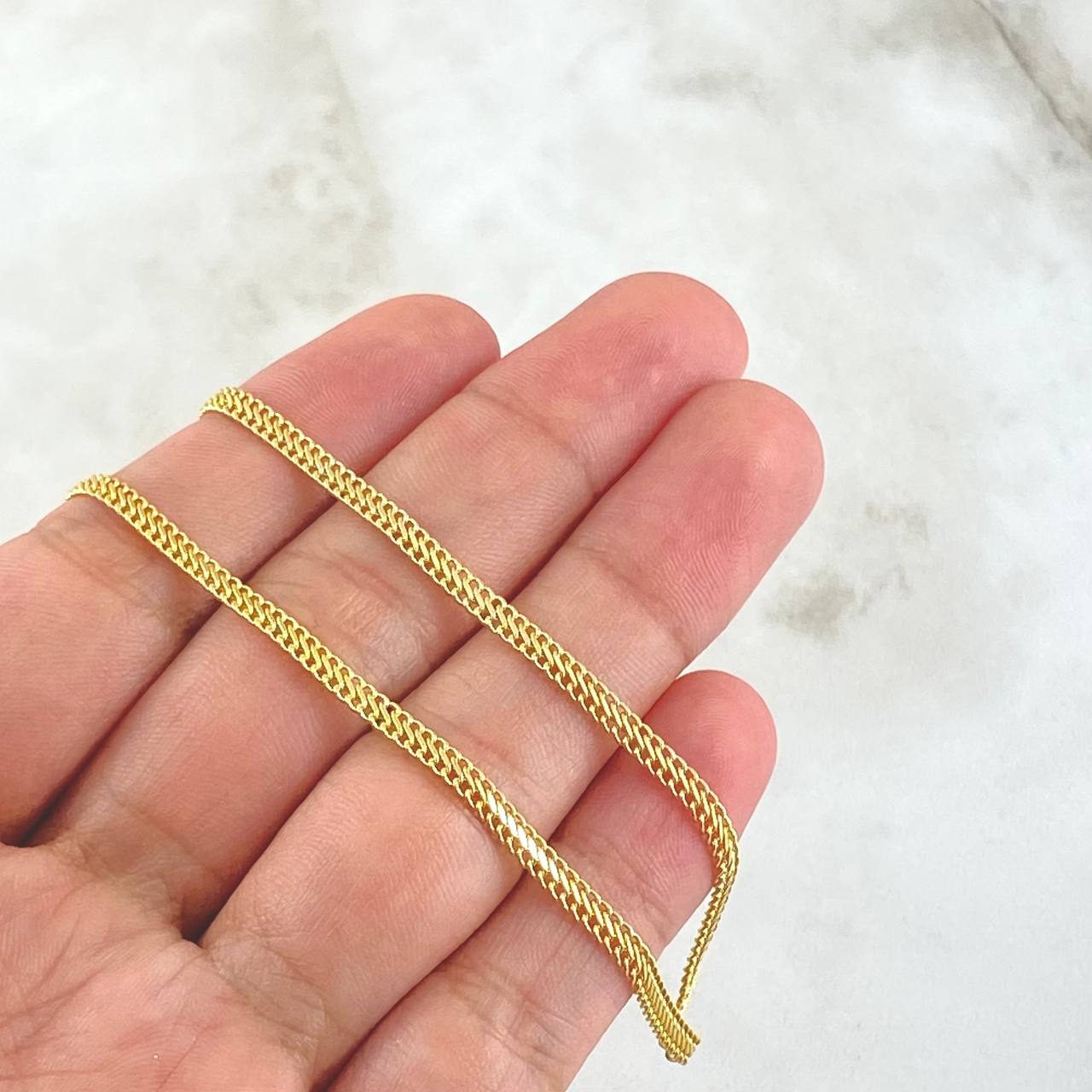 Cadena Sedusa 2.75gr / 45cm / 3mm Oro Amarillo +3 18K