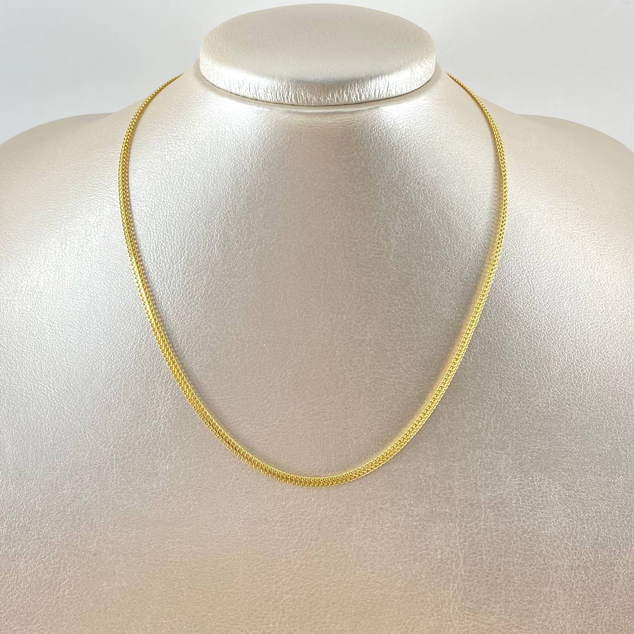 Cadena Sedusa 2.75gr / 45cm / 3mm Oro Amarillo +3 18K