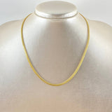 Cadena Sedusa 2.75gr / 45cm / 3mm Oro Amarillo +3 18K